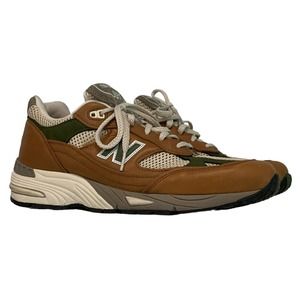 New Balance 991 Aime Leon Dore ALD Tan Leather Sneakers Sz 10M (M991LIO)